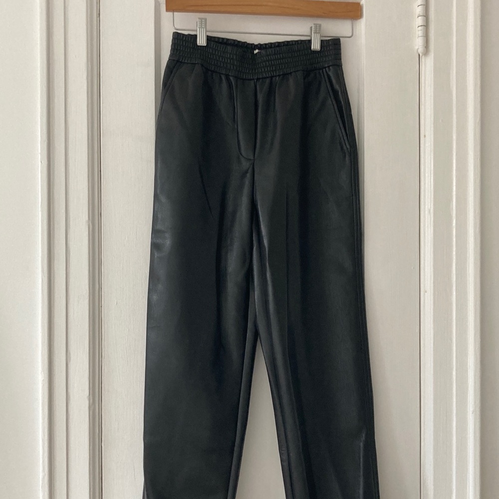 Leather Jogger